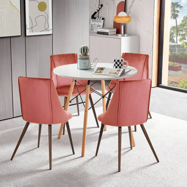 Blush best sale dining set